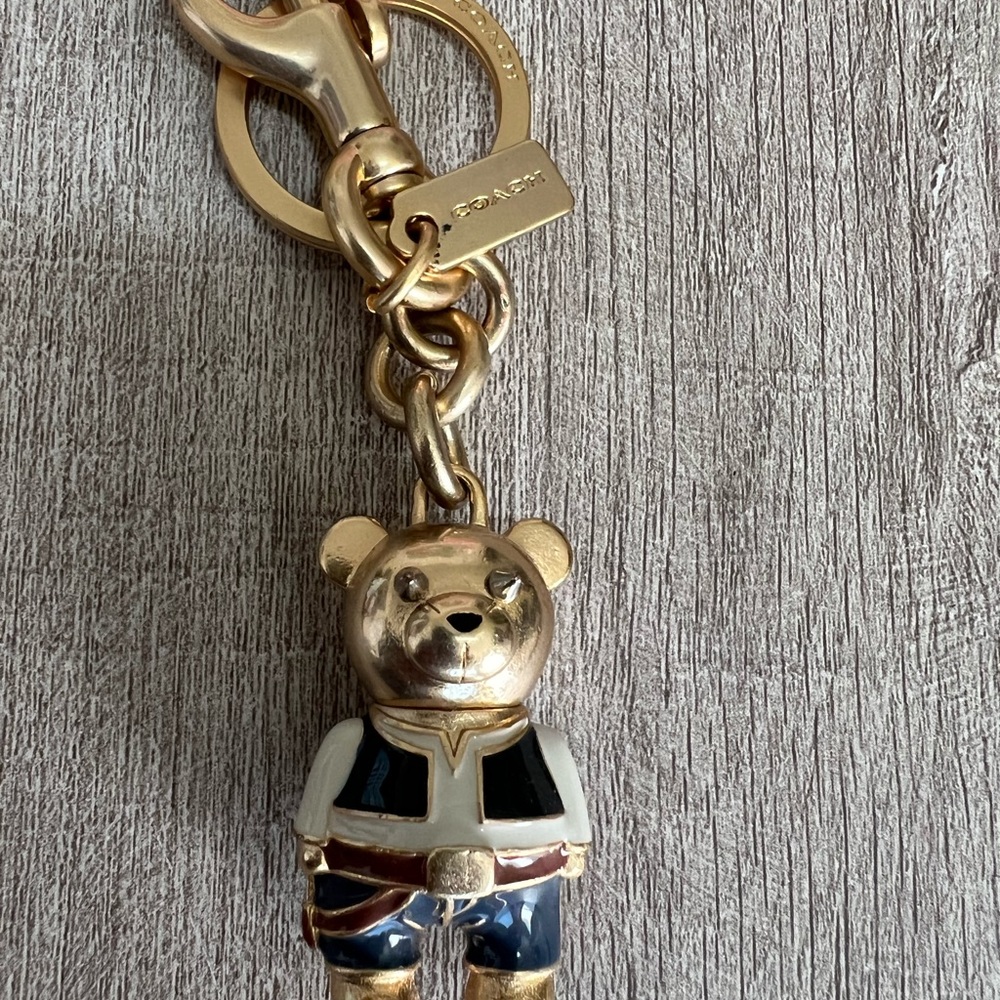 Great Condition Coach 3d Bear Bag Charm - Special Edition Luke Skywalker